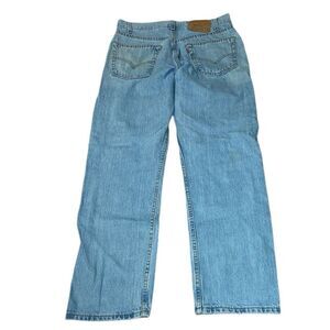 Levi’s 505 Regular Fit, Dtraight Leg Jeans, faded blue 34 x 30